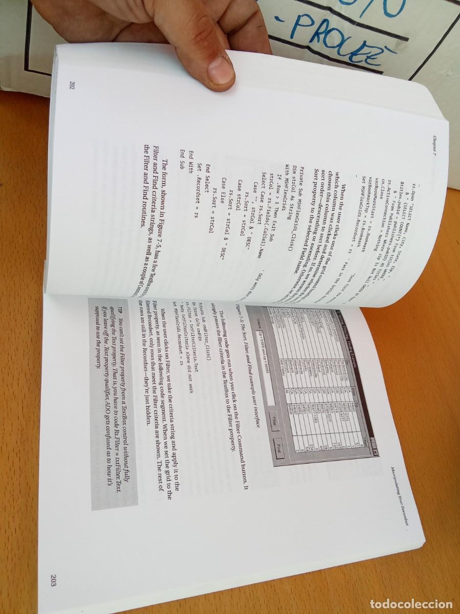 Libros de segunda mano: ADO EXAMPLES AND BEST PRACTICES/VAUGHN/CON CD/en ingles Ejemplos y mejores pr&aacute;cticas de ADO - Foto 19