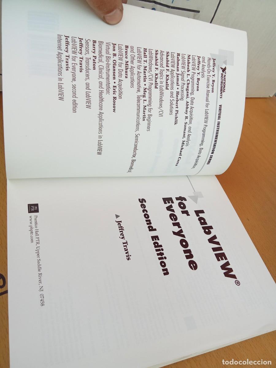 Libros de segunda mano: LAB VIEW FOR EVERYONE/TRAVIS/CON CD/en ingles LabVIEW para todos - Foto 6