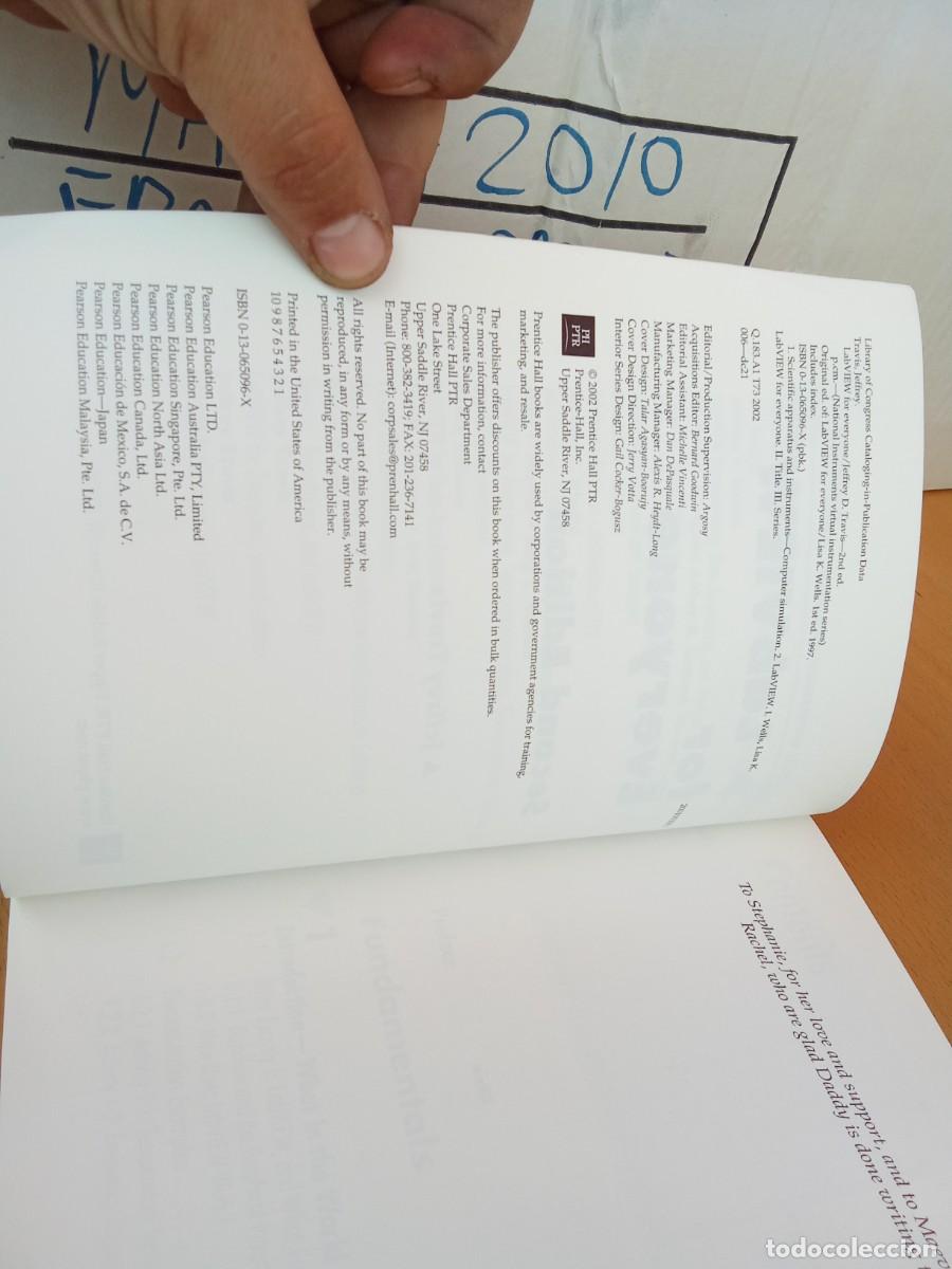 Libros de segunda mano: LAB VIEW FOR EVERYONE/TRAVIS/CON CD/en ingles LabVIEW para todos - Foto 7