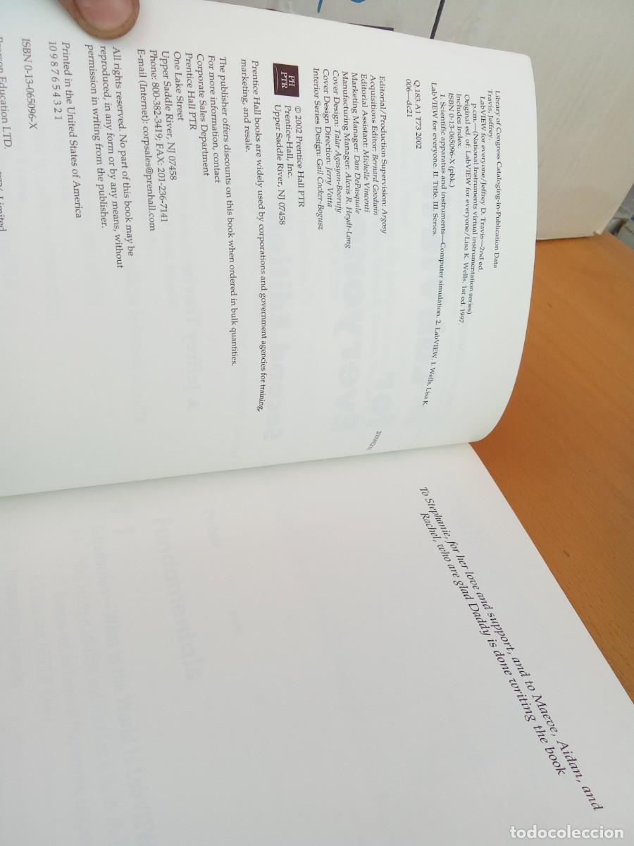 Libros de segunda mano: LAB VIEW FOR EVERYONE/TRAVIS/CON CD/en ingles LabVIEW para todos - Foto 8