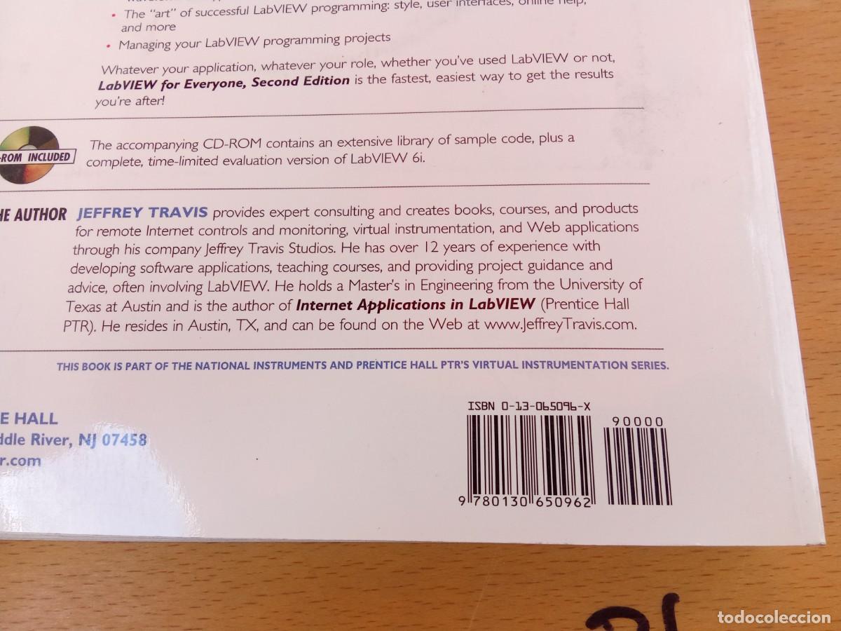 Libros de segunda mano: LAB VIEW FOR EVERYONE/TRAVIS/CON CD/en ingles LabVIEW para todos - Foto 26