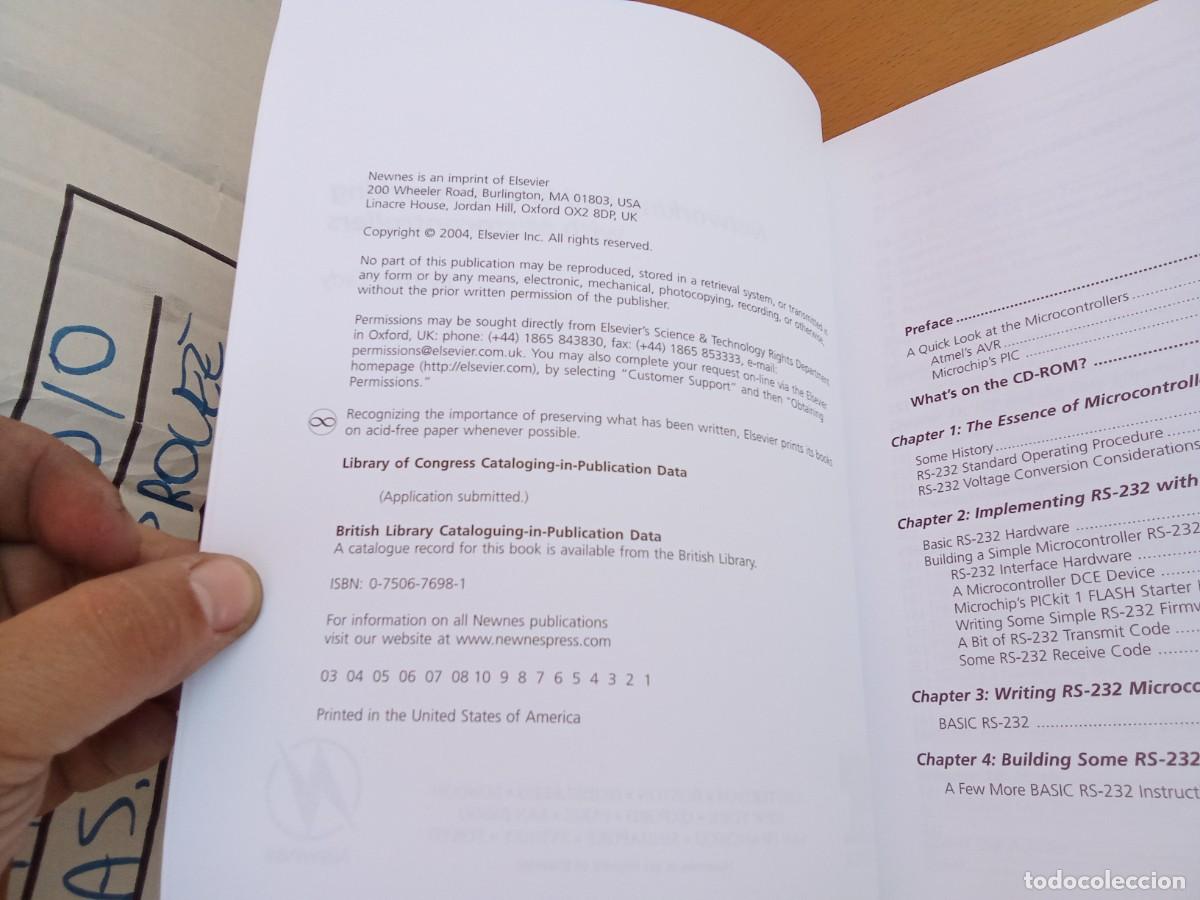 Libros de segunda mano: NETWORKING AND INTERNETWORKING WITCH MICROCONTROLLERS/CON CD/ ingles Redes e interconexi&oacute;n de redes - Foto 6