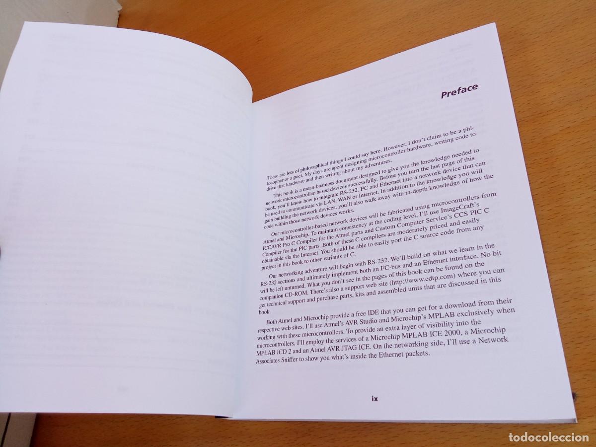 Libros de segunda mano: NETWORKING AND INTERNETWORKING WITCH MICROCONTROLLERS/CON CD/ ingles Redes e interconexi&oacute;n de redes - Foto 9