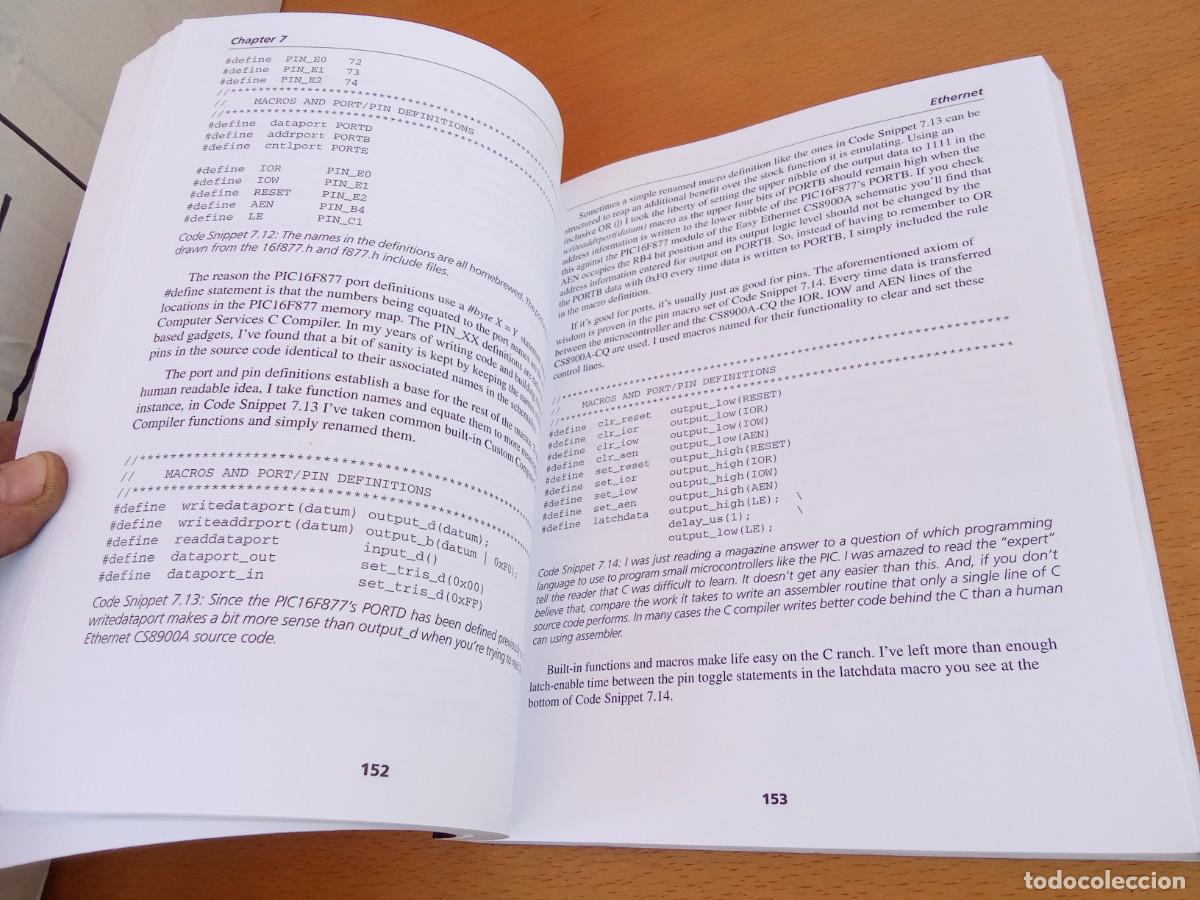 Libros de segunda mano: NETWORKING AND INTERNETWORKING WITCH MICROCONTROLLERS/CON CD/ ingles Redes e interconexi&oacute;n de redes - Foto 18