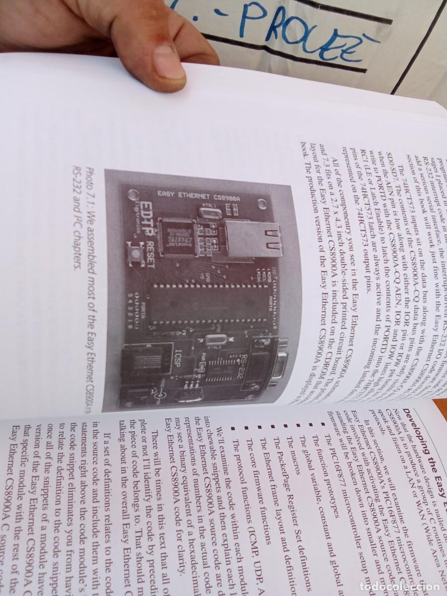 Libros de segunda mano: NETWORKING AND INTERNETWORKING WITCH MICROCONTROLLERS/CON CD/ ingles Redes e interconexi&oacute;n de redes - Foto 20