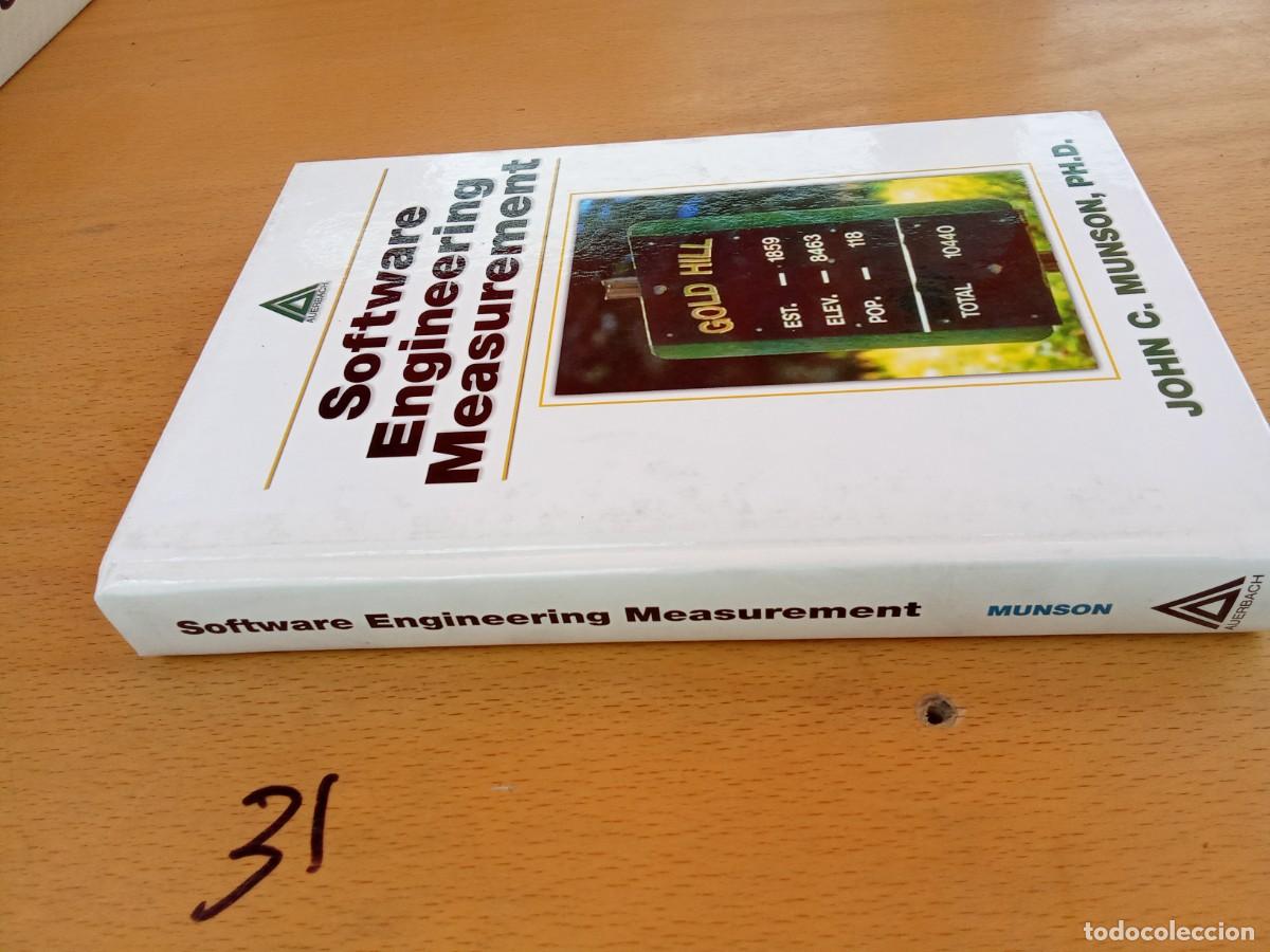 Libros de segunda mano: SOFTWARE ENGINEERING MEASUREMENT/MUNSON/en ingles INGENIER&Iacute;A DE SOFTWARE Y MEDICI&Oacute;N - Foto 2
