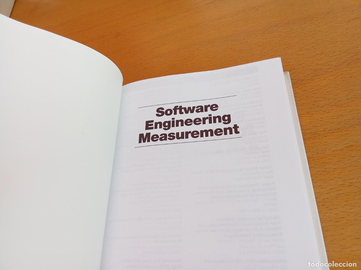 Libros de segunda mano: SOFTWARE ENGINEERING MEASUREMENT/MUNSON/en ingles INGENIER&Iacute;A DE SOFTWARE Y MEDICI&Oacute;N - Foto 5