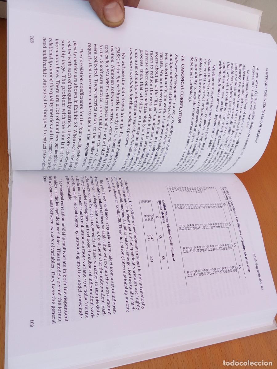 Libros de segunda mano: SOFTWARE ENGINEERING MEASUREMENT/MUNSON/en ingles INGENIER&Iacute;A DE SOFTWARE Y MEDICI&Oacute;N - Foto 20