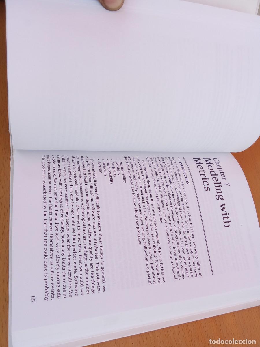 Libros de segunda mano: SOFTWARE ENGINEERING MEASUREMENT/MUNSON/en ingles INGENIER&Iacute;A DE SOFTWARE Y MEDICI&Oacute;N - Foto 21