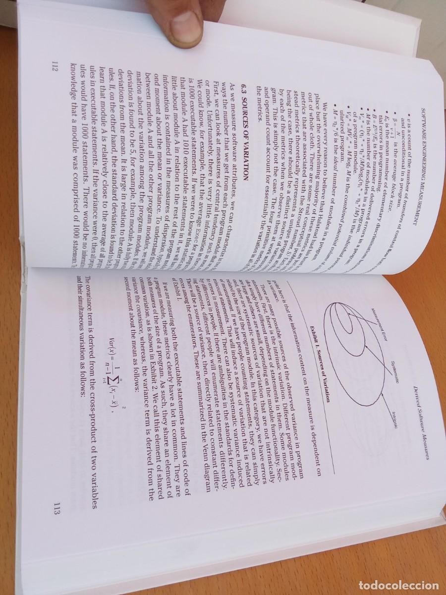 Libros de segunda mano: SOFTWARE ENGINEERING MEASUREMENT/MUNSON/en ingles INGENIER&Iacute;A DE SOFTWARE Y MEDICI&Oacute;N - Foto 22