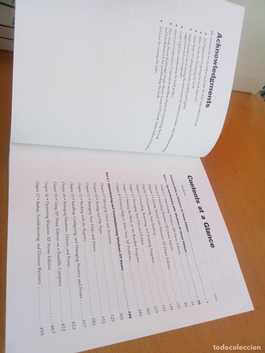 Libros de segunda mano: WINDOWS XP HOME EDITIONS/HART-DAVIS/en ingles - Foto 9