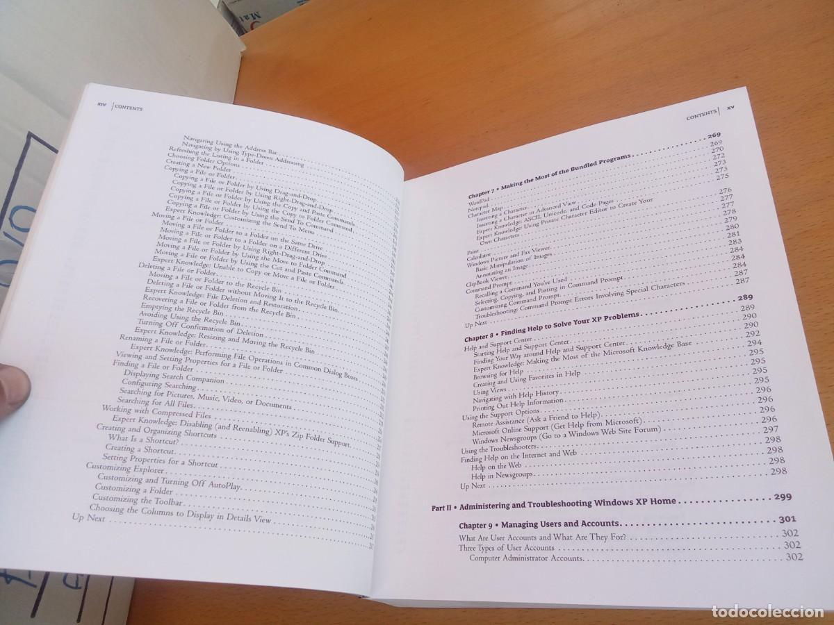 Libros de segunda mano: WINDOWS XP HOME EDITIONS/HART-DAVIS/en ingles - Foto 13