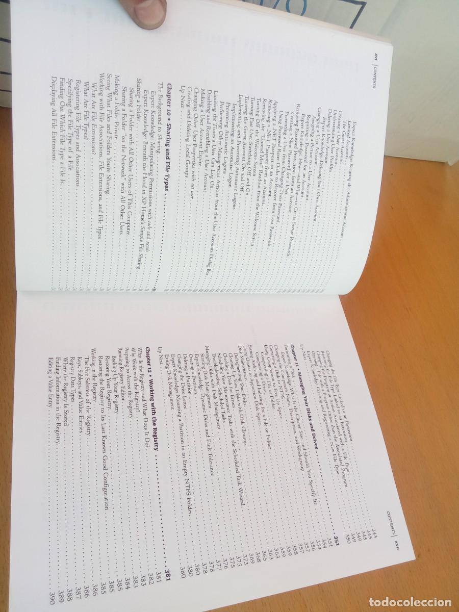 Libros de segunda mano: WINDOWS XP HOME EDITIONS/HART-DAVIS/en ingles - Foto 14