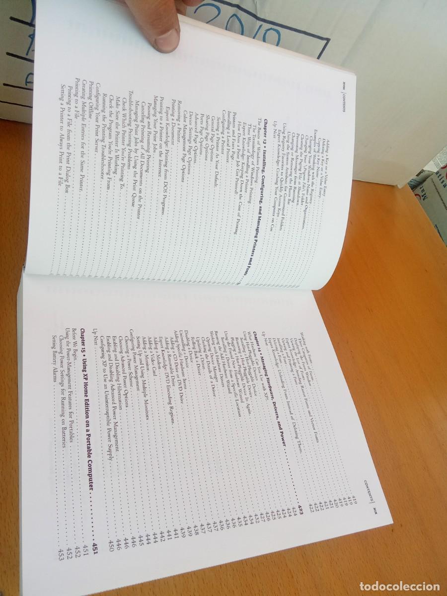 Libros de segunda mano: WINDOWS XP HOME EDITIONS/HART-DAVIS/en ingles - Foto 15