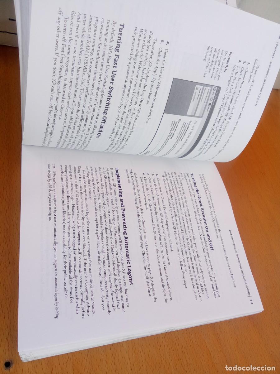 Libros de segunda mano: WINDOWS XP HOME EDITIONS/HART-DAVIS/en ingles - Foto 24