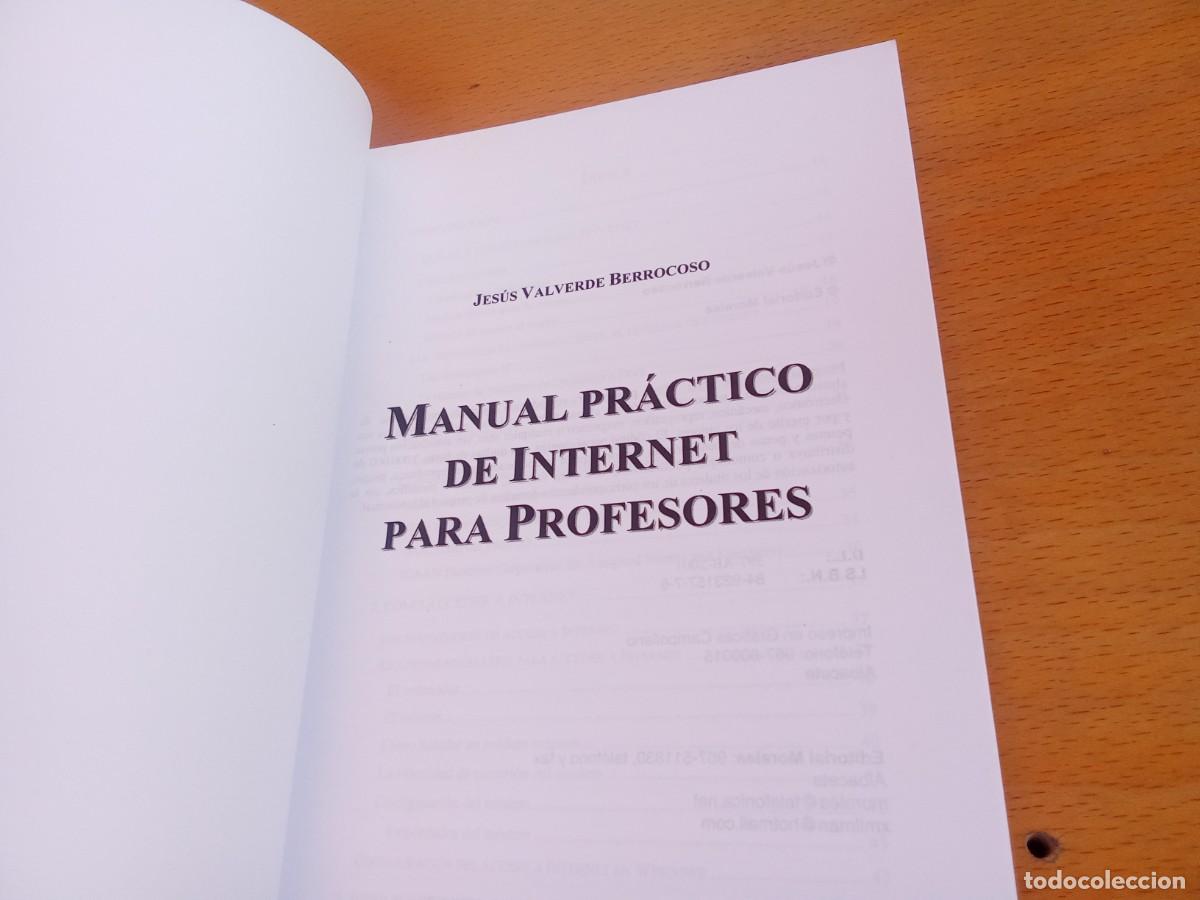 Libros de segunda mano: MANUAL PRACTICO DE INTERNET PARA PROFESORES / VALVERDE / KARA34 / MORALES - Foto 5