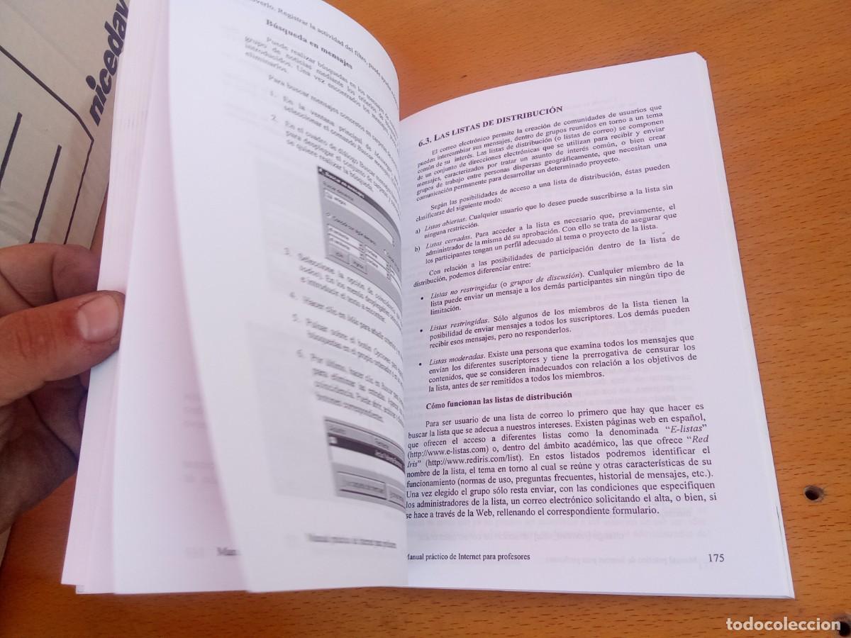 Libros de segunda mano: MANUAL PRACTICO DE INTERNET PARA PROFESORES / VALVERDE / KARA34 / MORALES - Foto 14