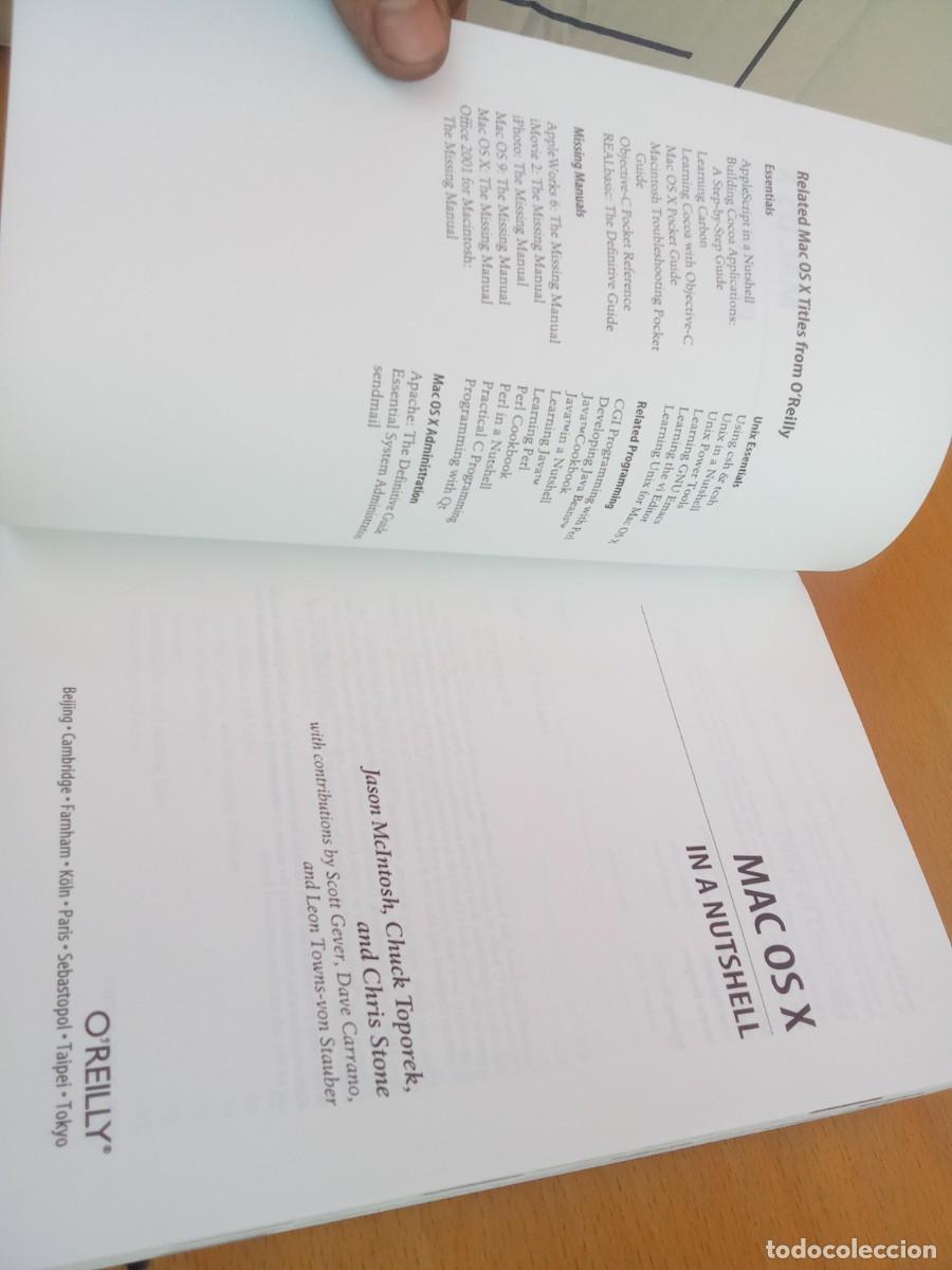 Libros de segunda mano: MAC OS X IN A NUTSHELL / KARA34 - Foto 6