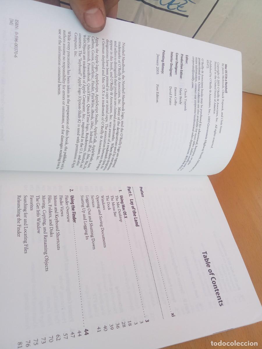 Libros de segunda mano: MAC OS X IN A NUTSHELL / KARA34 - Foto 7