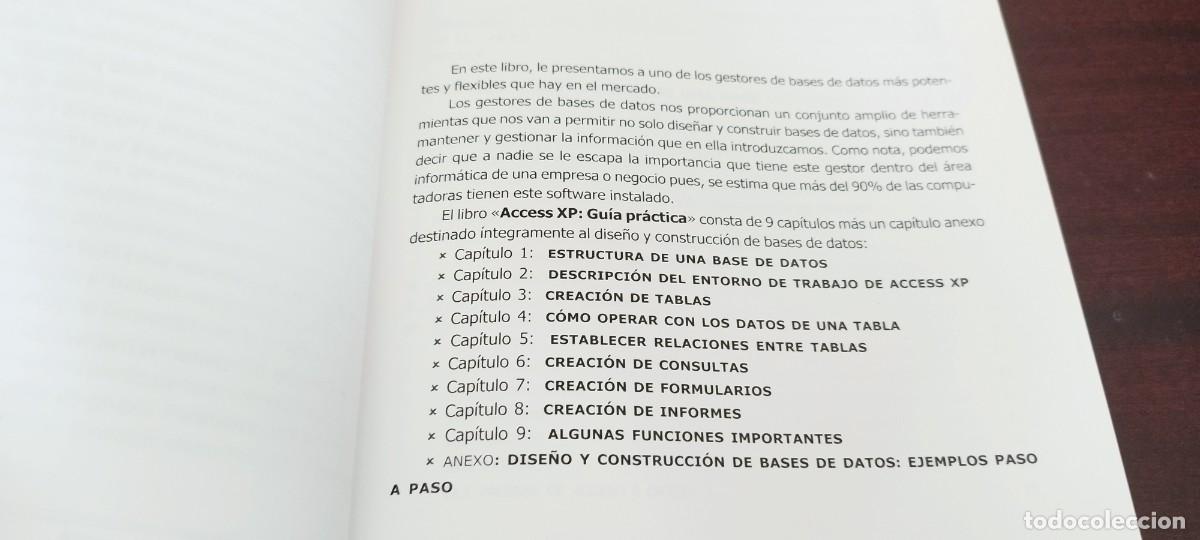 Libros de segunda mano: ACCESS XP GUIA PRACTICA / JOXMAN / PU-GUI-20 - Foto 8