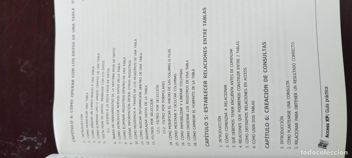 Libros de segunda mano: ACCESS XP GUIA PRACTICA / JOXMAN / PU-GUI-20 - Foto 12