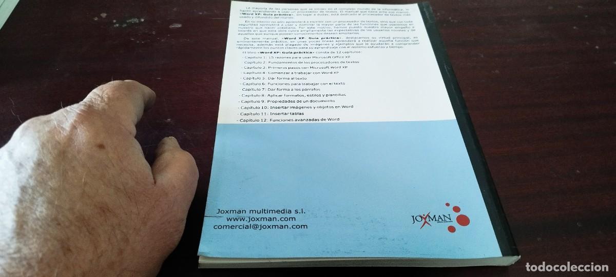 Libros de segunda mano: WORD XP GUIA PRACTICA / JOXMAN / PU-GUI-20 - Foto 4