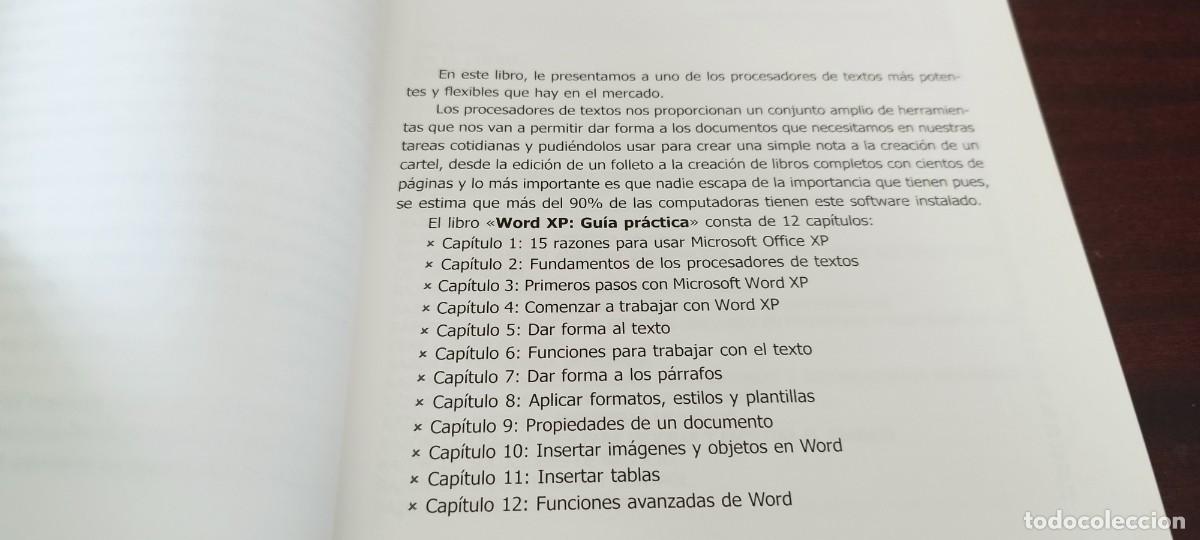 Libros de segunda mano: WORD XP GUIA PRACTICA / JOXMAN / PU-GUI-20 - Foto 7