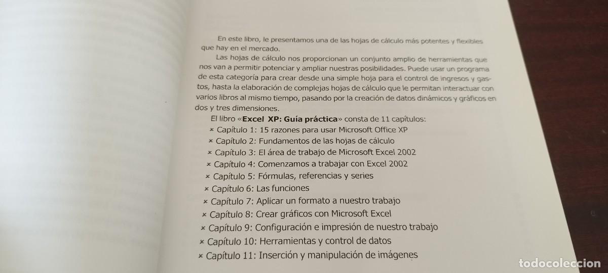 Libros de segunda mano: EXCEL XP GUIA PRACTICA / JOXMAN / PU-GUI-20 - Foto 6