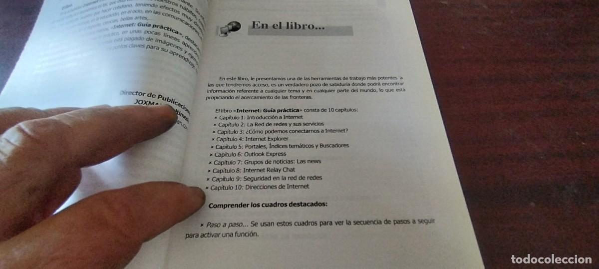 Libros de segunda mano: INTERNET GUIA PRACTICA / EDICION PROFESIONAL / PU-GUI-20 / JOXMAN - Foto 9