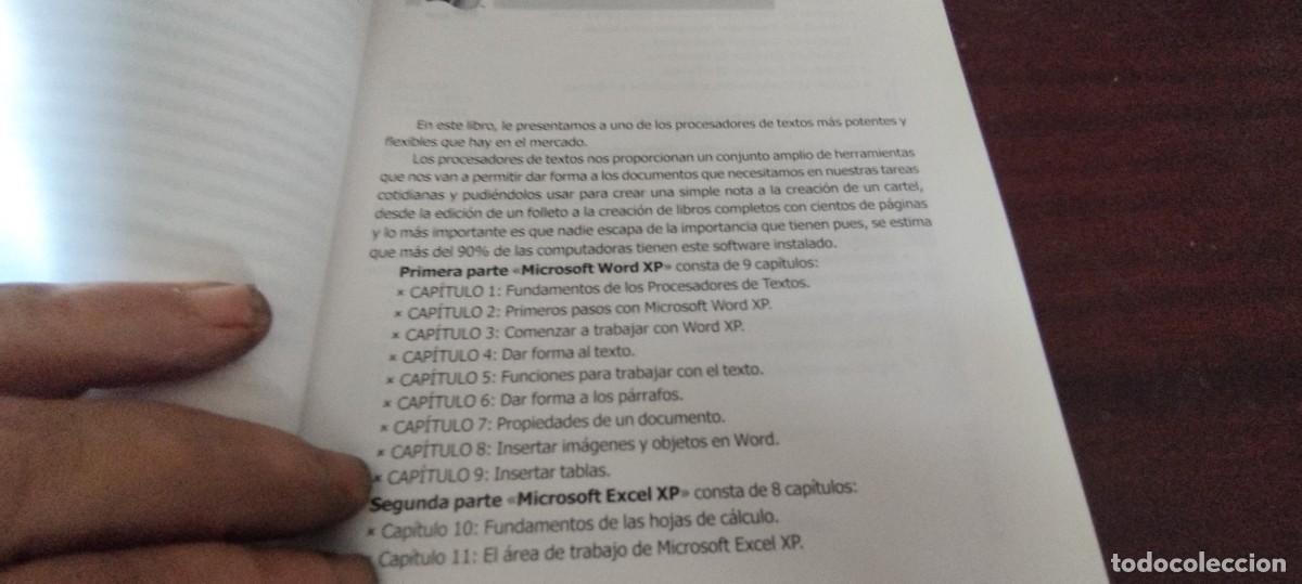 Libros de segunda mano: MICROSOFT OFFICE XP WORD EXCELL Y ACCESS / EDICION PROFESIONAL / PU-GUI-20 / JOXMAN - Foto 6