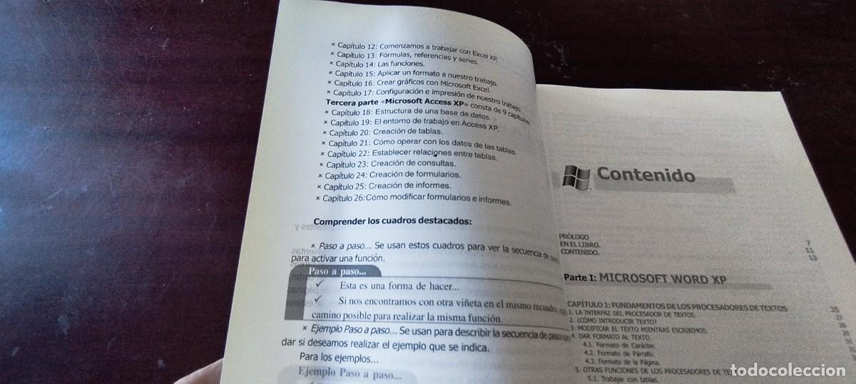 Libros de segunda mano: MICROSOFT OFFICE XP WORD EXCELL Y ACCESS / EDICION PROFESIONAL / PU-GUI-20 / JOXMAN - Foto 7