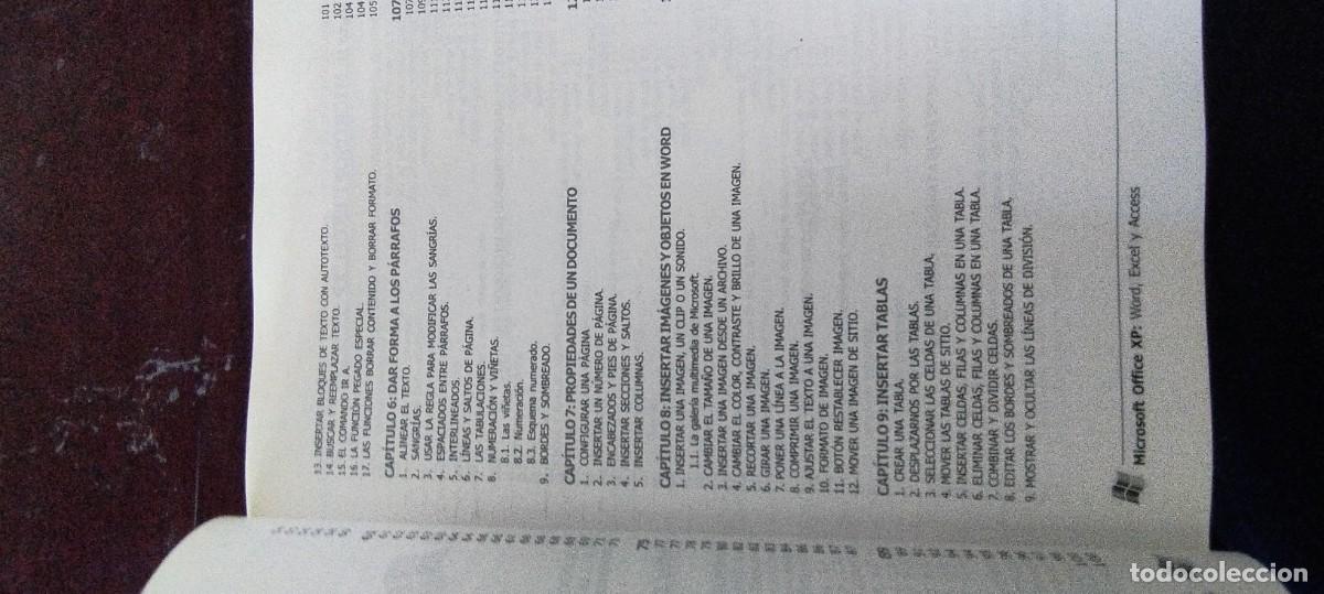 Libros de segunda mano: MICROSOFT OFFICE XP WORD EXCELL Y ACCESS / EDICION PROFESIONAL / PU-GUI-20 / JOXMAN - Foto 10