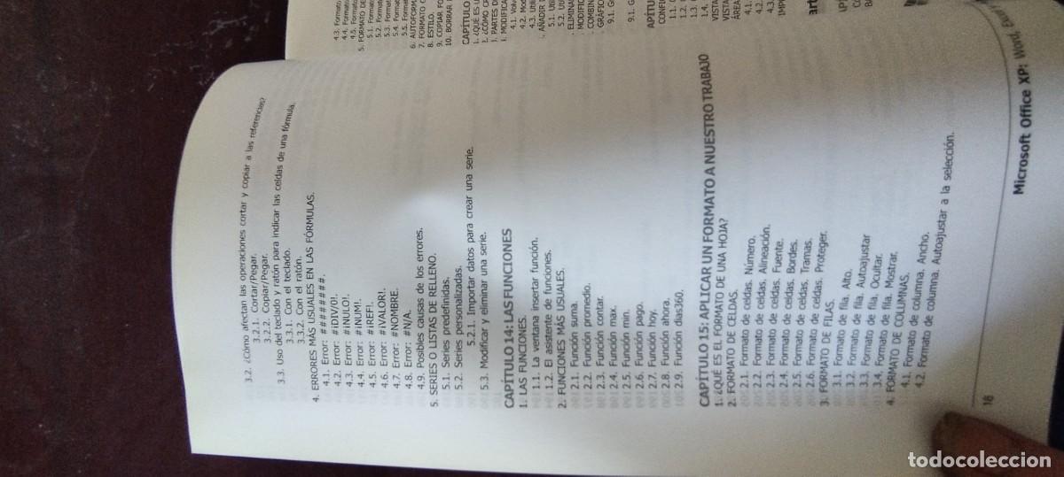 Libros de segunda mano: MICROSOFT OFFICE XP WORD EXCELL Y ACCESS / EDICION PROFESIONAL / PU-GUI-20 / JOXMAN - Foto 13