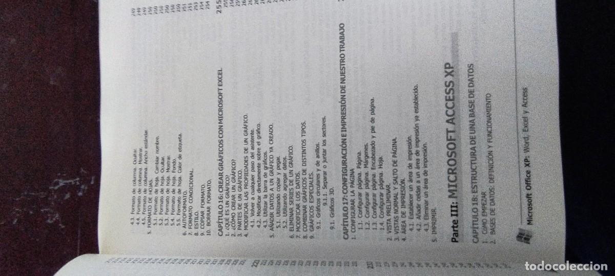 Libros de segunda mano: MICROSOFT OFFICE XP WORD EXCELL Y ACCESS / EDICION PROFESIONAL / PU-GUI-20 / JOXMAN - Foto 14