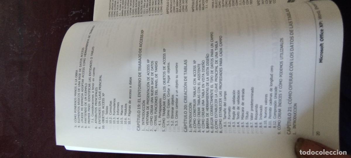 Libros de segunda mano: MICROSOFT OFFICE XP WORD EXCELL Y ACCESS / EDICION PROFESIONAL / PU-GUI-20 / JOXMAN - Foto 15
