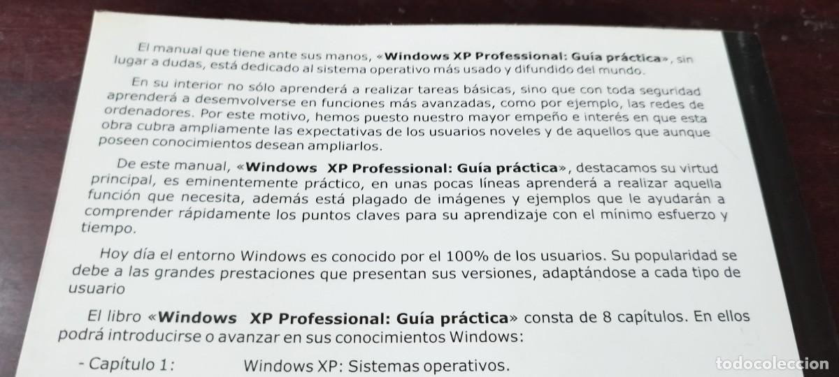 Libros de segunda mano: WINDOWS XP GUIA PRACTICA / JOXMAN / Z703 - Foto 6