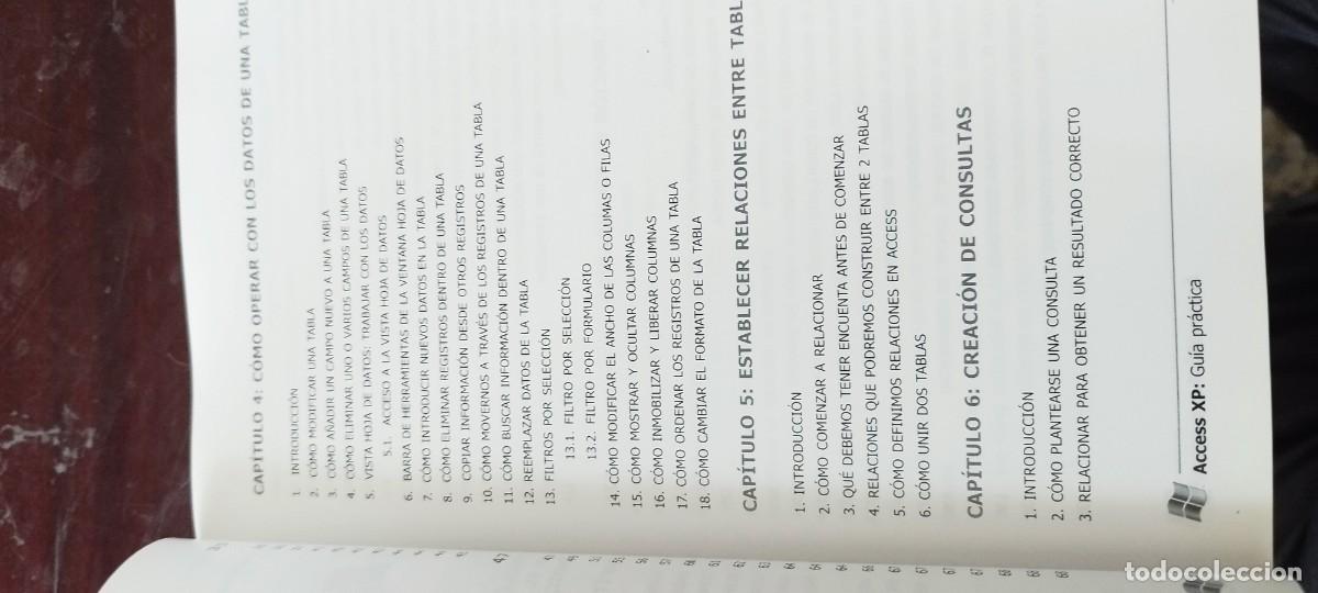 Libros de segunda mano: ACCESS XP GUIA PRACTICA / JOXMAN / Z703 - Foto 12
