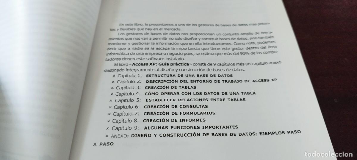 Libros de segunda mano: ACCESS XP GUIA PRACTICA / JOXMAN / Z703 - Foto 9