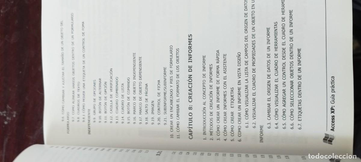 Libros de segunda mano: ACCESS XP GUIA PRACTICA / JOXMAN / Z703 - Foto 14