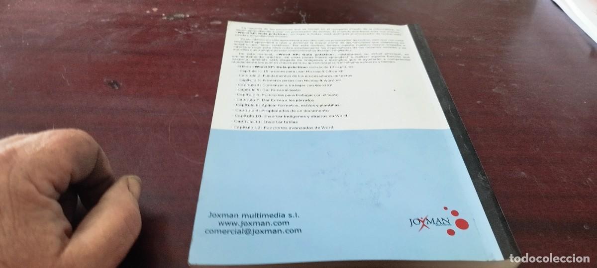 Libros de segunda mano: WORD XP GUIA PRACTICA / JOXMAN / Z703 - Foto 6