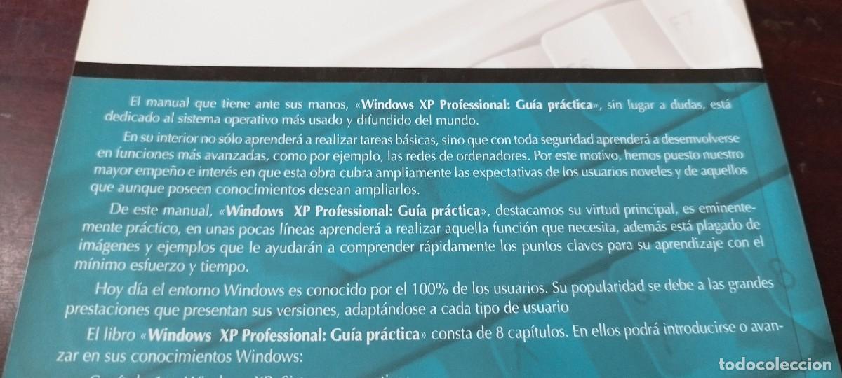 Libros de segunda mano: WINDOWS XP GUIA PRACTICA / JOXMAN / Z703 - Foto 6