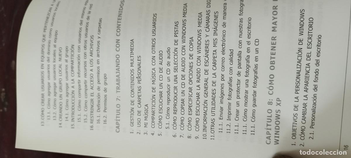 Libros de segunda mano: WINDOWS XP GUIA PRACTICA / JOXMAN / Z703 - Foto 14