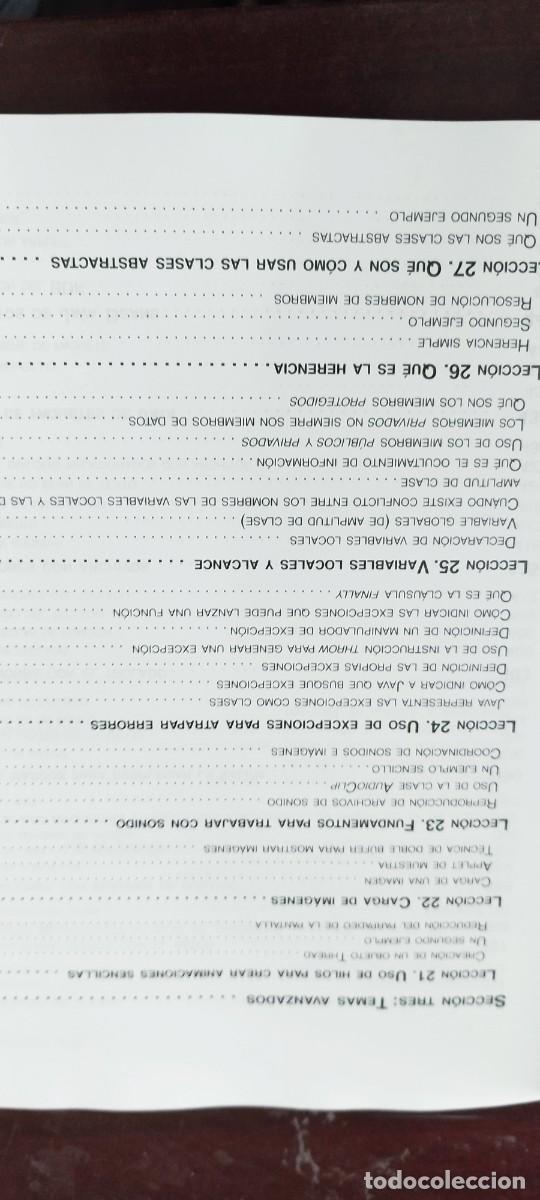 Libros de segunda mano: APRENDA Y PRACTIQUE JAVA / KRIS JAMSA / ZUX20 / OXFORD - Foto 14