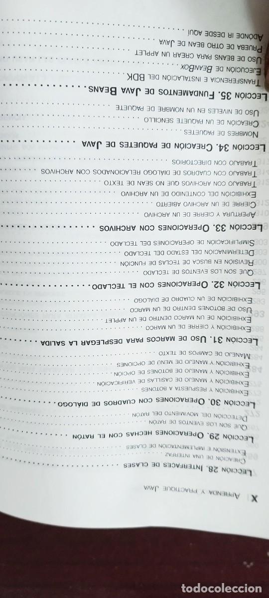 Libros de segunda mano: APRENDA Y PRACTIQUE JAVA / KRIS JAMSA / ZUX20 / OXFORD - Foto 15