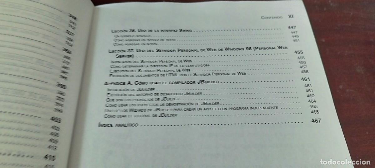 Libros de segunda mano: APRENDA Y PRACTIQUE JAVA / KRIS JAMSA / ZUX20 / OXFORD - Foto 16