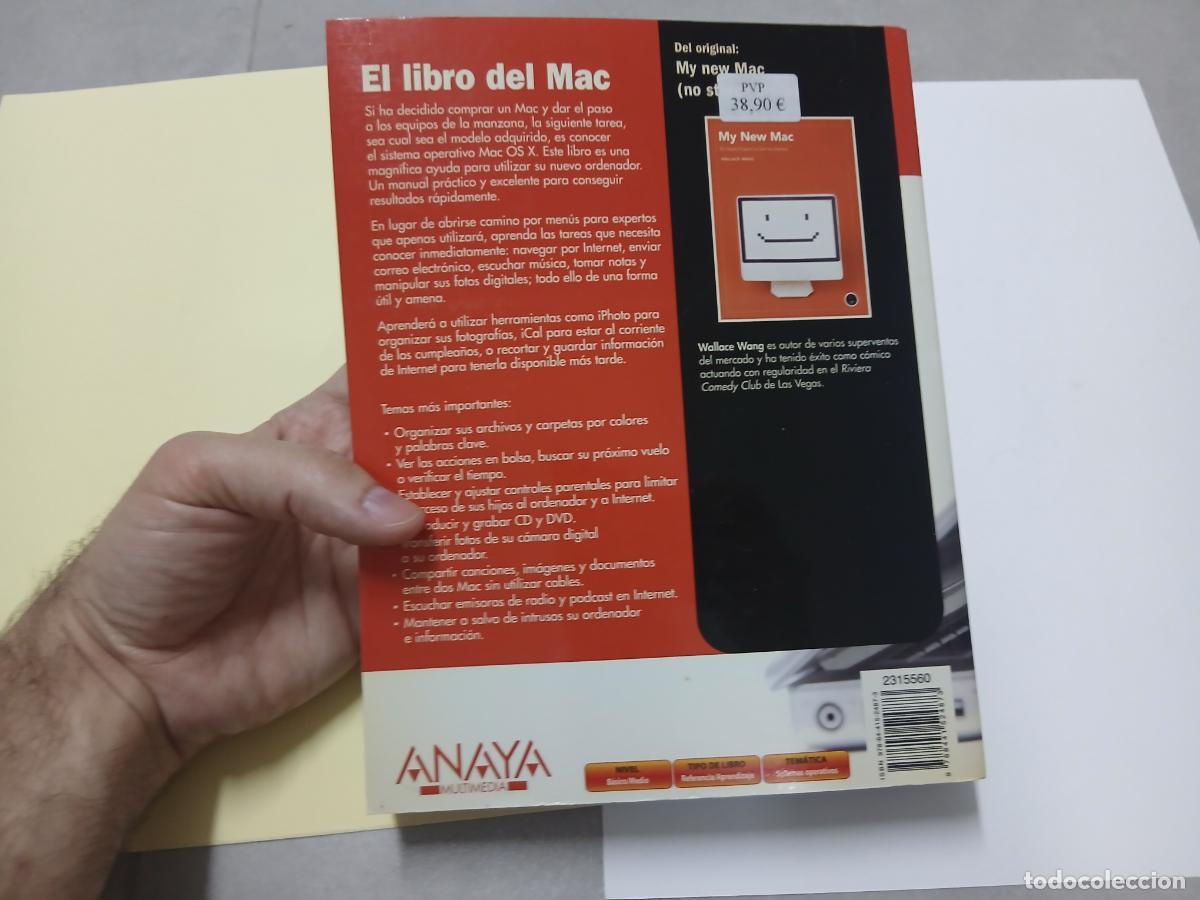 Libros de segunda mano: Libro-Manual. El libro del Mac, Wallace Wang, Anaya Multimedia, 2008 - Foto 9
