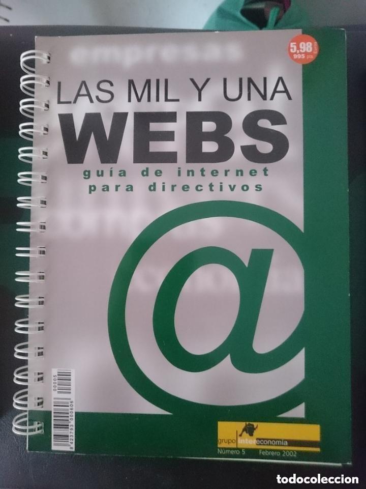 Libros de segunda mano: LAS MIL Y UNA WEBS -LA GUIA DE INTERNET PARA TODOS - N 5 - FEBRERO 2002