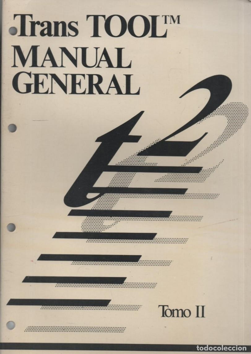 Libros de segunda mano: TRANS TOOL MANUAL GENERAL (DOS TOMOS) A-INFOR-445 - Foto 2