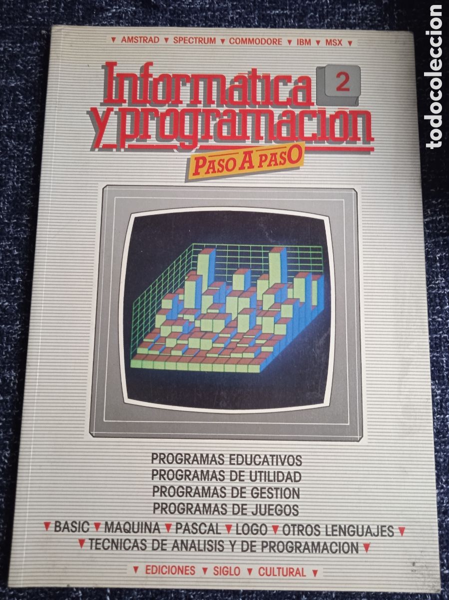 Libri di seconda mano: INFORMATICA Y PROGRAMACION PASO A PASO N&ordm; 2 -AMSTRAD, SPECTRUM, COMMODORE,