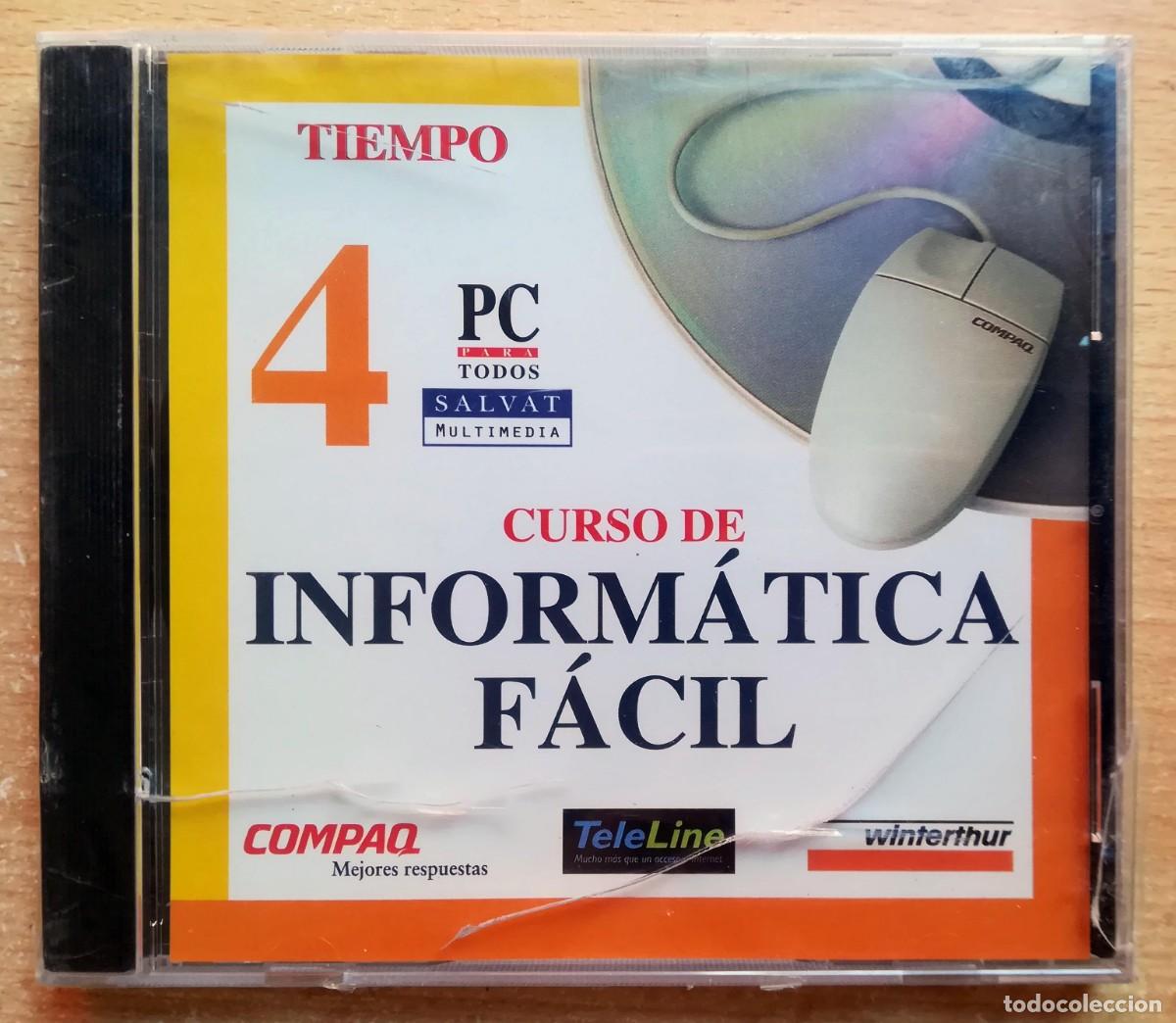 Libros de segunda mano: Precintado: CD-Rom Inform&aacute;tica f&aacute;cil N&ordm; 4 - Foto 1